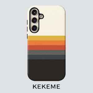 TEMU 휴대폰 케이스 - KEKEME 레트로 네온 필름 2-In-1 케이스 (삼성 갤럭시 S26 S25 S24 S23 S22 S21 S21+ S21 울트라 플러스 FE Edge S20 A15 A16 A17 A23 A32 A34 A35 A36 A52 A53 A54 A55 A56), 풀 커버리지, 낙하 방지, 패션, 간편 스타일, 남녀 공용