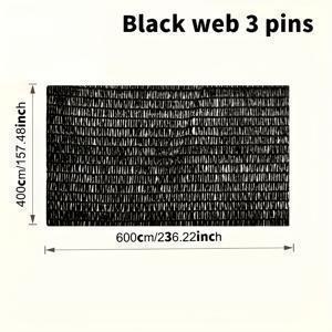 TEMU 4.0미터 x 6.0미터 사이즈의 그늘막, UV 자외선 차단 기능으로 40%~50% 냉각 효과 제공. 온실, 토마토, 꽃가시 식물에 적합