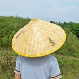 TEMU 잎 장식 대형 중형 소형 수제 대나무 모자 여름 햇빛 가리개 모자 야외 사이클링 하이킹 사진 소품 낚시 모자 남성용 모자 (내장, 드로스트링, 묶는 도구 포함)