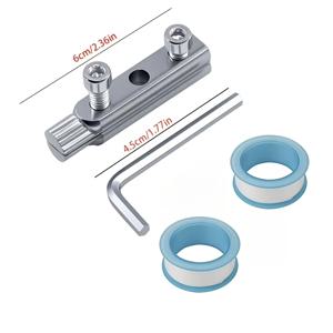 TEMU 4개/세트 2.5*0.51인치 조절식 금속 파이프 크러셔 제거 공구 키트, 범용 너트 리무버, 빠른 끊어진 와이어 제거 공구, 4점 6점 너트 범용 제거 공구, 파이프라인 유지보수에 매우 적합한 이상적인 공구