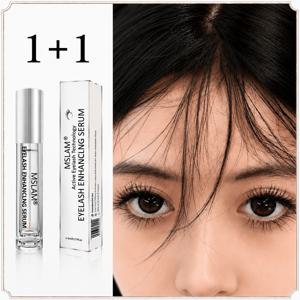 TEMU 속눈썹 영양제 세럼 5ml, 아이래쉬 래쉬 에센스, 짧고 힘없는 속눈썹 윤기·보습 케어, 눈썹 겸용 데일리 속눈썹 케어