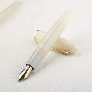 TEMU Jinhao 9019 만년필 #8 하트비트 M 니브 대형 컨버터 부드러운 필기 잉크 펜 학교 사무용품 선물 펜 문구류