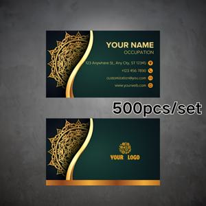 TEMU 200-1000장 | 맞춤형 명함 | 빠른 제작 | 현대적인 템플릿으로 색상 유지