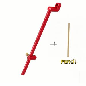 TEMU 목공용 마킹 게이지, 1개 320mm/550mm 목공용 스크라이빙 자, 중심 위치 측사각, 연장형 마킹 컴퍼스, 목공용 컴퍼스, 360도 풀서클 및 호 마킹, 목공용으로 적합