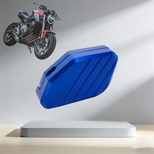 TEMU XMAX/300/250/125/400용 사이드 스탠드 확대 패드 서포트 보조 블록 CNC 알루미늄 합금 사이드 스탠드 연장 모터 오토바이치고기 액세서리 간편한 볼트온 업그레이드 킥스탠드 베이스 확대기 개조 부품 블랙/티타늄/레드/블루/골든/실버리