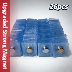 TEMU 50/26개 투명 자석 스냅 - 자석 스냅 패스너, 1.2cm/0.47인치 재봉 액세서리, 숨겨진 둥근 자석 버튼 패스너, 가방, 의류, 커튼, 파우치에 적합, 숨겨진 가방 잠금 자석 스냅, 0.47인치 강력한 자력, 내구성 있는 숨겨진 자석 스냅 잠금