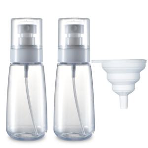 TEMU 100ml/60ml/30ml 휴대용 플라스틱 스프레이 병, 여행용 디스펜싱 병, 화장품/토너//향수 스프레이 병 빈 병, 액체 디스펜싱 스프레이 병 세트, 미세 미스트 및 누수 방지, 깔때기 포함, 총 3개