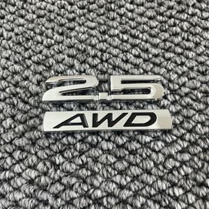 TEMU 2개 메탈 자동차 엠블럼, Metal 2.0, 2.5 엠블럼, 4WD AWD 사이드 엠블럼