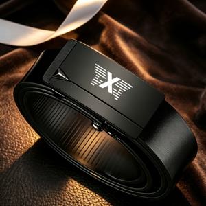 TEMU PXG 로고 남성용 벨트, 편리한 조절 디자인, 간편한 조임 정도 조절, 장시간 착용에 편안함, 청바지 및 사무실 환경에 적합, 휴일 선물로 이상적 (휴일 모임, 추수감사절, 크리스마스 등), 데일리 사용