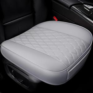 TEMU 사계절용 소프트 인조 가죽 차량용 시트 커버 – 탈착식, SUV/트럭 범용, 간편한 세척 및 관리