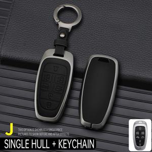TEMU 현대 소나타 Sel EV 6 EV 8 5 넥소 DN8 Fe 투싼 소나타 스타리아 NX4 아이오닉용 자동차 키 케이스 커버