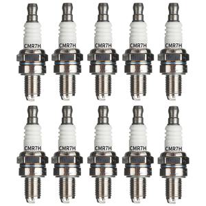 TEMU 10개 고품질 CMR7H 잔디 깎는 기계 스파크 플러그, Stihl 잔디 깎는 기계 부품, 잔디 깎는 기계 액세서리, 정원 도구