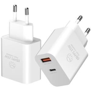 디지지 25W PD 3.0 PPS 2포트 멀티 초고속 충전기 아이폰 갤럭시 아이패드 갤럭시탭 노트북 호환
