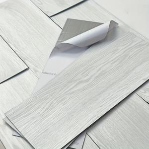 TEMU 10개입 우드 그레인 비닐 바닥 스티커, 자가 점착 바닥 타일, 간편한 필 앤 스틱, 가정 장식에 적합 (40X15Cm)