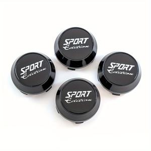 TEMU 4개/세트 60mm 외경 스포츠 에디션 수정 휠 허브 커버 휠 센터 림 허브 캡 방진 허브 커버 하이 커버