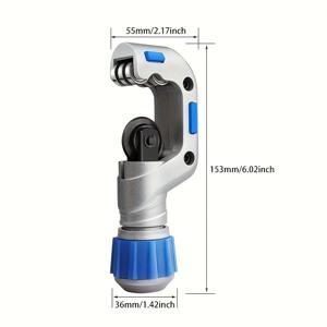TEMU 롤러식 베어링 파이프 커터 4-32mm PVC 파이프 롤러식 튜브 커터 튜브 전단기