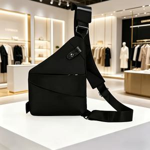 TEMU 사계절용 은밀한 도난 방지 겨드랑이 택티컬 가방, 남녀공용 다기능 아웃도어 체스트백, 조절 가능한 스트랩이 있는 싱글 숄더 크로스바디 백, 여행 및 야외 활동 필수품