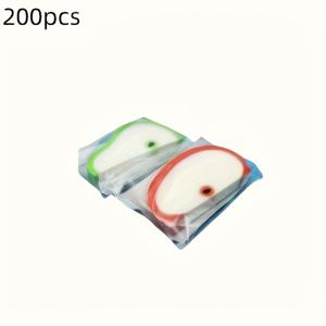 TEMU 200개 3D 사과 및 배 모양 메모지, 재미있는 모양 메모지, 모던 스타일 메모지, 휴일 선물, 친구 및 선생님을 위한 완벽한 선물
