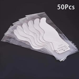 TEMU 50개 DIY 주얼리 종이 카드 세트, 발찌, 목걸이 및 팔찌용 화이트 카드보드 디스플레이 카드 - 소규모 비즈니스에 적합