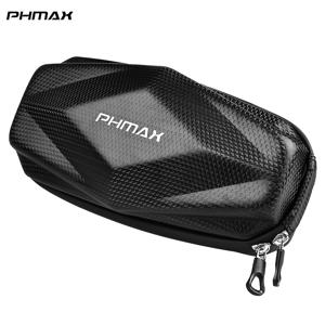 PHMAX 자전거 보관용 스쿠터 가방, 접이식 자전거용 핸들바 가방, 및 스쿠터용 대형 2L 전면 가방, 전기 스쿠터, 자전거 및 오토바이에 적합