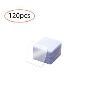 TEMU 120개 직사각형 양면 접착 패드, 드릴 불필요, 미리 재단된 설치 블록, 다양한 표면에 적합