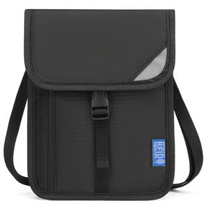 TEMU 경량 RFID 도난 방지 여권 홀더, 휴대용 휴대폰 파우치, 카드 홀더, 지갑, 크로스백, 넥 파우치, 해외 여행 필수품 / 크로스백 ID 홀더, 고품질 휴대용 지갑, 여권 홀더, 티켓 정리함, 휴대폰 카드 파우치