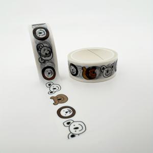 TEMU 핫 아이템 1개 귀여운 코알라 곰돌이 & 종이 테이프, 15mm x 196.8인치 - 스크랩북, 공예 및 사무용으로 완벽