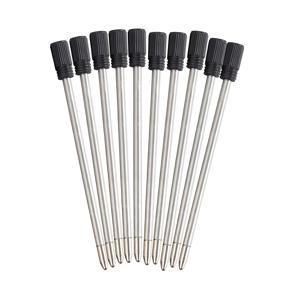 TEMU 1.0mm 숏 생크 펜 리필 - 회전식 볼펜용, 네 가지 기능을 갖춘 올인원 멀티펑션 팁, 숏로드 미니펜에 적합, 사무용 블랙/블루 교체용 잉크