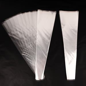 TEMU 47개입 투명 단일 꽃 봉투, 꽃 포장 봉투, 장미 부케 포장 봉투, 발렌타인데이 꽃재료, 단일 줄기 꽃 봉투, 수제, 꽃집 추가에 적합