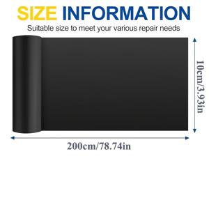 TEMU 1롤 10*200cm 자체 접착식 수선 패치, 다운 재킷, 의류, 텐트, 가방, 차양 및 소파에 적합, 사용하기 쉬운 휴대용 수선 패치, 바느질 또는 다리미 필요 없음, 천 구멍 및 손상에 탁월