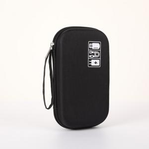 TEMU 1개의 휴대용 USB 충전 케이블 정리 가방 - 디지털 케이블 엉킴 방지 보관 기능이 있는 비전기 코드 관리 케이스(전화 액세서리, 이어폰 및 충전기용)
