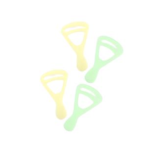 TEMU 4개입 눈썹 쉐이핑 스텐실 키트, 그리기, 정리, 꾸미기용 재사용 가능한 눈썹 패턴, 초보자용 눈썹 가이드, 멋진 눈썹을 위한 메이크업 연습 도구