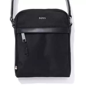 휴고보스 Reporter bag with logo lettering and strap 50