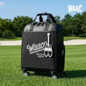 왁 골프 보스턴백 4휠 보스턴백 블랙 WGBOX26100BKX