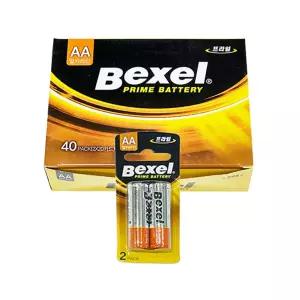 Bexel 벡셀 알카라인 건전지 AA (2개입x20카드)백 백셀 카라인 인건 카리 무수은 무뮴
