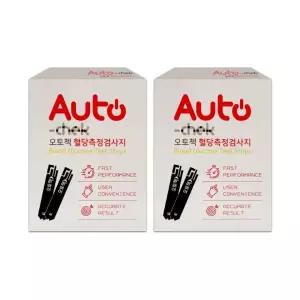 혈당시험지 당뇨측정 혈당지 오토첵 혈당측정지100매 당뇨측정지