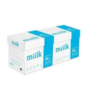 밀크 A4 80g 5000매(2500매x2박스) SAM