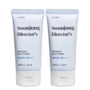 에뛰드 순정 디렉터 수분 선크림 50ml+50ml 더블기획