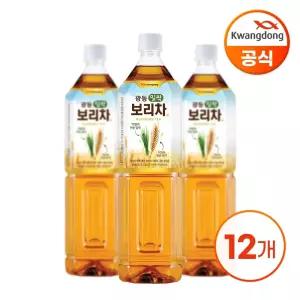 광동 밀싹보리차 1.5L X 12병(유/무라벨 랜덤)