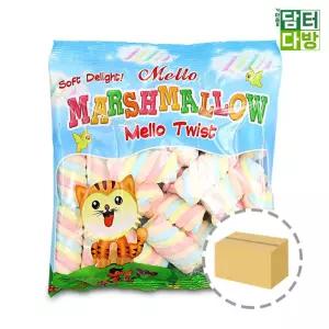 멜로 머쉬멜로우 멜로우 트위스트 135g 1BOX 12개입 머쉬멜로우트위트스 마시멜로 젤리 과자 사탕