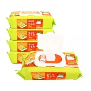 물걸레청소포 고급 대 25매 10개 38x20 1박스 물티슈 청소포 물걸레 행주 밀대 미녀몰