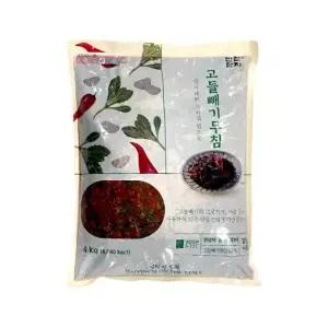 반찬단지 고들빼기무침 4kg 냉장