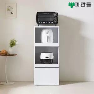 [파란들가구]파란들 1200 히든서랍 전자렌지대 주방수납장 주방렌지대