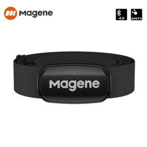 Magene H303 H64 심박수 모니터 무버 센서, 듀얼 ANT 블루투스, 가슴 스트랩 포함, 사이클링 컴퓨터 자전거