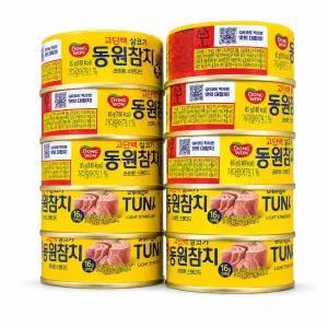 동원 라이트스탠다드참치, 85g, 18개