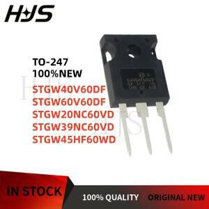 5개 100% 새 제품 STGW40V60DF STGW20NC60VD STGW45HF60WD  TO-247