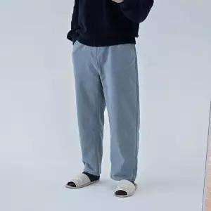와이드 밴딩 청바지 고무줄 남성 드핏