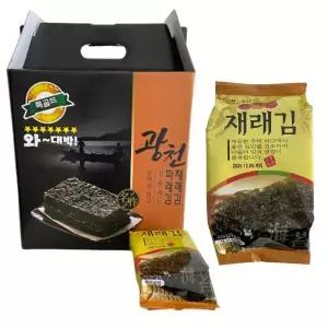 [단독판매]특골드 재래김 광천김 15g x15봉 세트 반찬 조미김 맛김 김자반