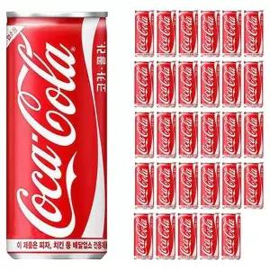 [하프클럽/기타]코카콜라 업소용 슬릭 245ml x  30캔