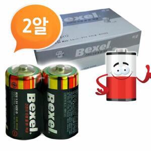 벡셀 망간 D건전지 24P 박스 R20 DM밧데리